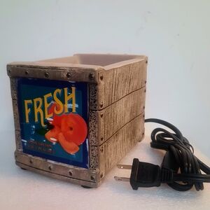Scentsy Wax Warmer Fruit Crate